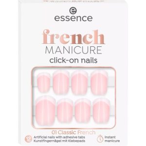 Neglesæt Essence French Manicure Click-on False Nails - 01 Classic Frenc