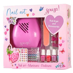 Souza Neglesæt - Nail Dryer & Nail Polish